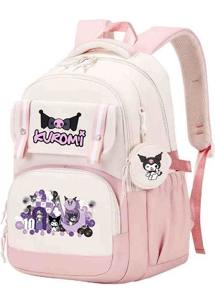Ortaokul ve Lise Öğrencileri Için Sevimli Çizgi Film Baskılarına Sahip, Trend, Şık ve Da Paylaşmaya Değer Kore Tarzı Sırt Çantası. (Yurt Dışından)