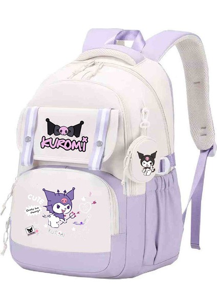 Ortaokul ve Lise Öğrencileri Için Sevimli Çizgi Film Baskılarına Sahip, Trend, Şık ve Da Paylaşmaya Değer Kore Tarzı Sırt Çantası. (Yurt Dışından)