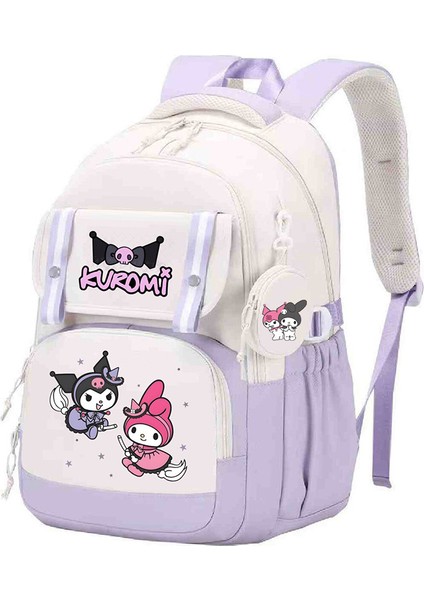 Ilkokul ve Ortaokul Öğrencileri Için Anime ve Çizgi Film Baskılı Şık, Hafif Sırt Destekli Sırt Çantası, Büyük Kapasiteli. (Yurt Dışından)
