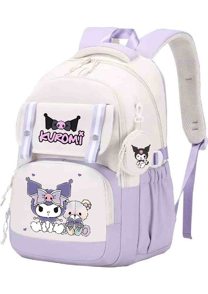 Ortaokul ve Lise Öğrencileri Için Sevimli Çizgi Film Baskılarına Sahip, Trend, Şık ve Da Paylaşmaya Değer Kore Tarzı Sırt Çantası. (Yurt Dışından)