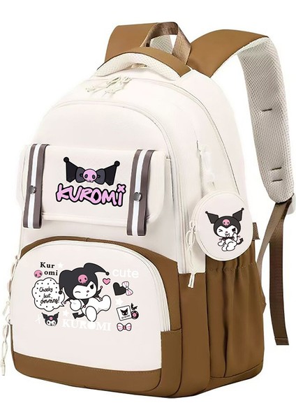 Ortaokul ve Lise Öğrencileri Için Sevimli Çizgi Film Baskılarına Sahip, Trend, Şık ve Da Paylaşmaya Değer Kore Tarzı Sırt Çantası. (Yurt Dışından)