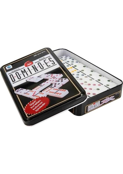 Domino Oyunu 28 Li Renkli Taşlar S00001352