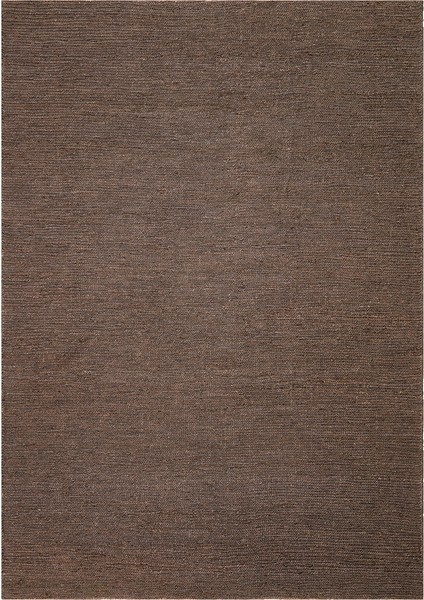 Giger Brown, Jüt Kullanılarak El Örgüsü ile Üretilen Hasır Dokulu Jüt Halı