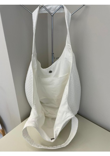 Kapitone Yıldız Desenli Kumaş Heybe Çanta fırsatları