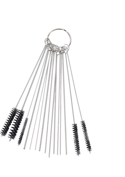 Karbüratör Karbon Kir Jeti Temizleyici Alet Kiti 10X 5x Fırçalı Temizlik Iğneleri (Yurt Dışından)