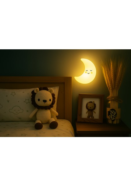 El Örgüsü Amigurumi Aslan | Bebek Sağlıklı Organik Oyuncak | Handmade