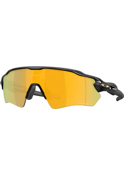 Radar Ev S Path Polarize Güneş Gözlüğü 951004 Polished Black Prizm 24K Polar