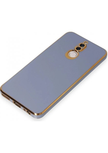 Ieg Huawei Mate 10 Lite Kılıf Volet Silikon - Mavi fırsatları