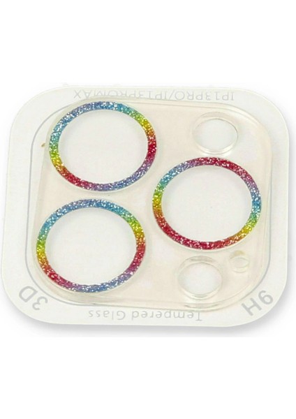 Iphone 13 Pro Shine Kamera Lens Koruma Cam - Rainbow fiyatları