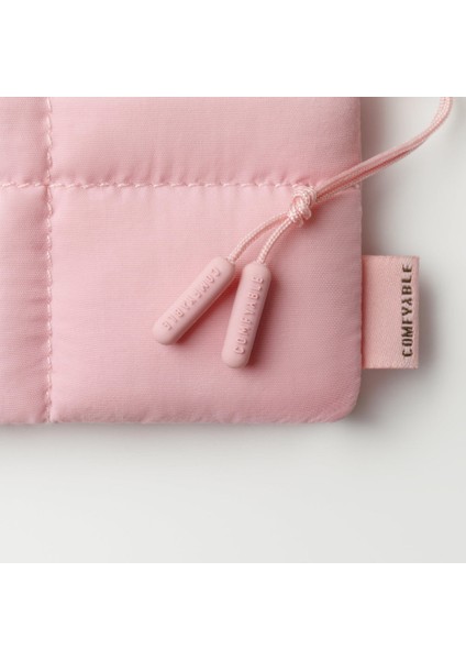 Sevimli Puffy Mini Cüzdan – Suya Dayanıklı, Şeffaf Kart Pencereli, Mıknatıslı Kapatma, Airpods ve Aksesuar Organizeri – Pembe fırsatları