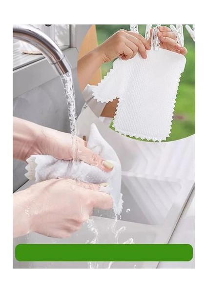 Bfs Tüysüztemizlik Eldiveni Islak ve Kuru Temizlik Eldiveni Bambu Lifi