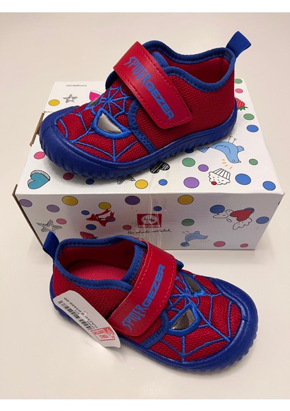 Erkek Çocuk Keten,hafif ,yumuşak ve Kaymaz Taban Panduf Ev Kreş Ayakkabısı Spider Man Model fiyatları