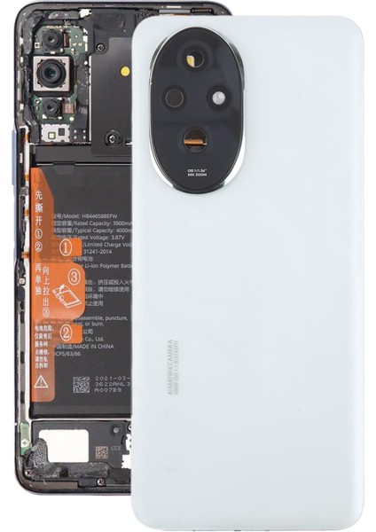 Honor 200 Arka Kapak ve Kamera Lens Kapağı (Yurt Dışından)