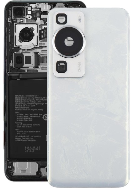 Huawei P60 Kamera Lens Kapağı ile Arka Kapak Için (Yurt Dışından)