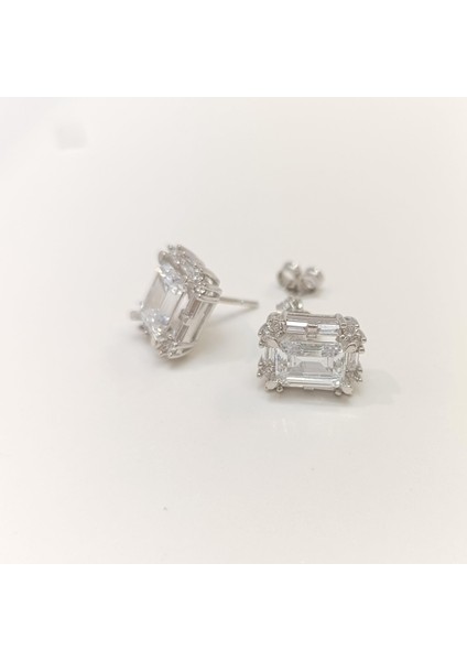 Zümrüt Kesim Tek Taşlı Küpe 14 Ayar Altın Hd Videolu fiyatları