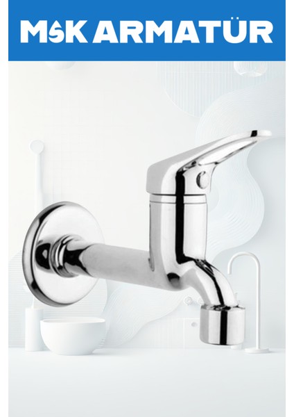 Krom Mix Wc Ara Musluk