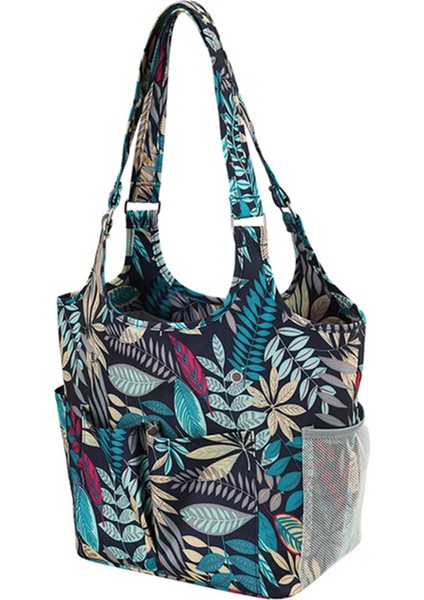 Örme Aracı Depolama Çantası Kapasitesi Taşınabilir Depolama Çantası Örgü Iğneler Iplik Torbası Taşınabilir Açık Görünür Oxford S (Yurt Dışından)