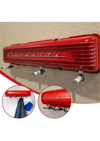 Vintage Valf Kapağı Duvar Rafı Vintage Betiği Valf Kapağı Rafı Adam Mağara Kıyafetleri ve Şapkalar Muhtelif Anahtar Depolama Rafı (Yurt Dışından) fiyatları