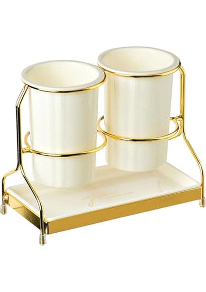 Metal Raflı Sofra Takımı, Mutfak Gereçleri Tutucu Güveç, Mutfak Gereçleri Sofra Takımı Çatal Bıçak Takımı Organizatörü, Bir (Yurt Dışından)