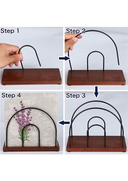 Masa Için Peçete Sahibi, Çiftlik Evi Dikey Peçete Sahibi Tezgah Piknik Yemek Masası Mutfak Aksesuarları (Yurt Dışından) fiyatları