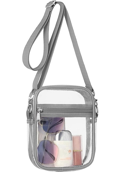 Clear Bag Stadyumu Onaylı, Açık Omuz Kayışı ile Açık Omuz Kayışı ile Açık Omuz Kayışı, Gri (Yurt Dışından) fiyatları