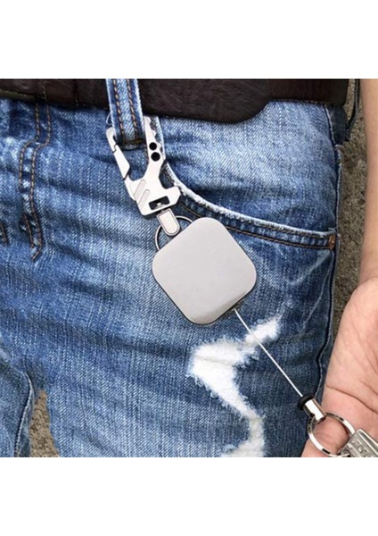 Office Lanyard Klip Anahtarlık Adı Etiket Tutucu Keying Kimliği Kart Anahtar Halka Kablosu Makarası Geri Çekme Anahtar Geri Tepme Rozeti (Yurt Dışından) fiyatları