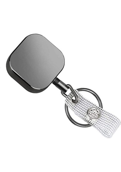 Office Lanyard Klip Anahtarlık Adı Etiket Tutucu Keying Kimliği Kart Anahtar Halka Kablosu Makarası Geri Çekme Anahtar Geri Tepme Rozeti (Yurt Dışından) indirimleri