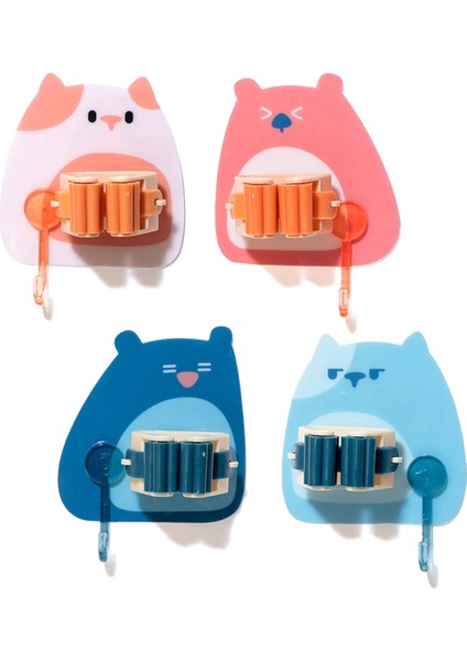 Güzel Ayı Paspas Tutucu Kancası Dahil, Güçlü Yük Kapasitesi, Su Geçirmez, Kolay Kurulum, Çok Renkli (Yurt Dışından)