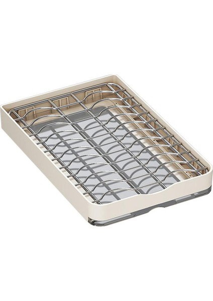 Mutfak Dolabı Organizatörü Çekin Bulaşık Rafını Drenaj Tahtası Çekmece Organizatörü ile Mutfak Oturma Odası B Için (Yurt Dışından)