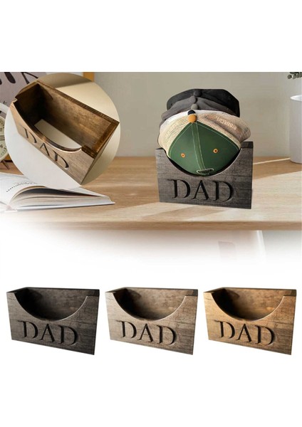 Rustik Ahşap Şapka Tutucu Ekran Stand, Beyzbol Kapakları Için Şapka Depolama Rafı, Ev Ofisi Dekorasyon Hediyesi B (Yurt Dışından) modelleri