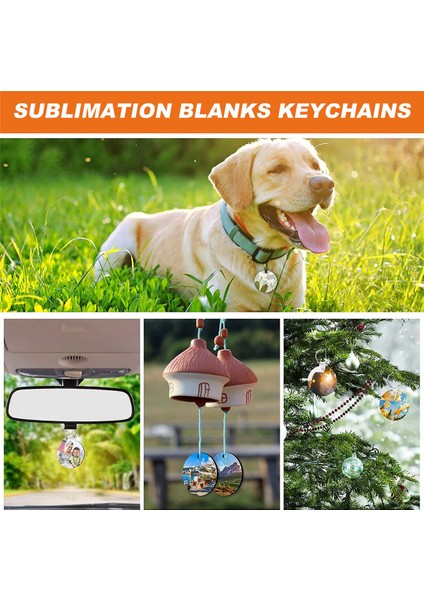 160 Süblimasyon Boş Ürünler, Süblimasyon Anahtar Zinciri Boş Dökme Set Isı Transferi Boş Püskül (Yurt Dışından) fırsatları