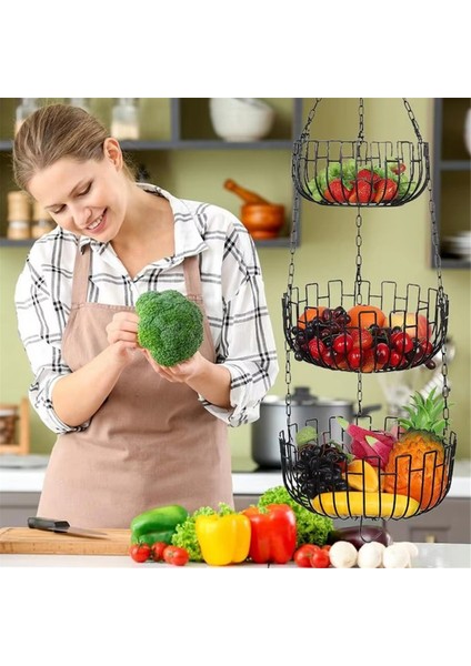 Meyve ve Sebze Sepeti Mutfak Meyve Sepeti Meyve Tutucu Atıştırmalık Organizatör Sebze Depolama Metal Sepet Mutfaklar Için (Yurt Dışından) modelleri