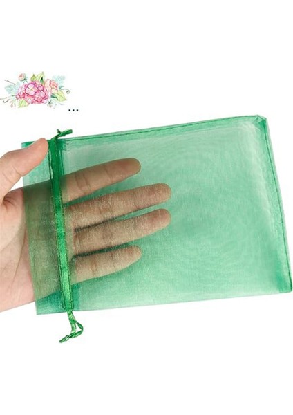 100 Adet Inci Iplik Çantası, Organze Torbası, Çizim Ekran Çantaları, Noel Şeker Hediyesi Çantaları, 13 x 18CM (Yurt Dışından) modelleri