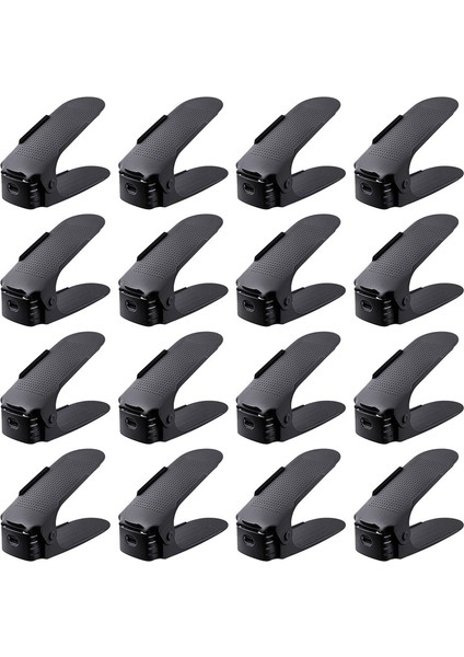 Ayakkabı Yuvaları Organizatör, Ayarlanabilir Ayakkabı Istifleyicisi Uzay Kurtarıcı, Dolap Organizasyonu Için Çift Güverte Ayakkabı Raf Tutucu (Yurt Dışından)