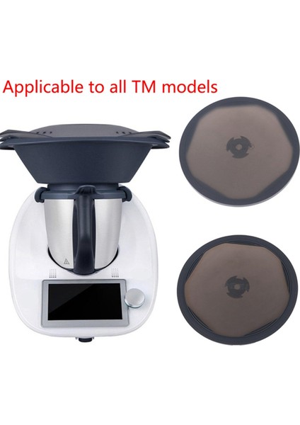 Silikon Emme Tavası Kapak Mikrodalga Isı Dayanıklı Kapak Sarma Kasesi Kapak Kapağı Vakum Sızdırmazlığı Thermomix TM31 Tm5 Tm6 (Yurt Dışından) modelleri