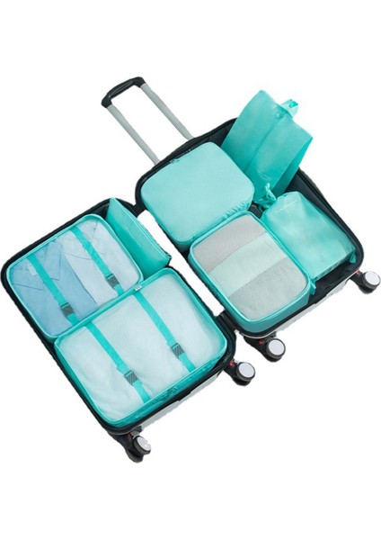 Seyahat Için Paketleme Çantaları, Seyahat Aksesuarları Için Bagaj Organizatör Çantası, Taşıma Için Seyahat Küpleri, Pembe (Yurt Dışından) fiyatları