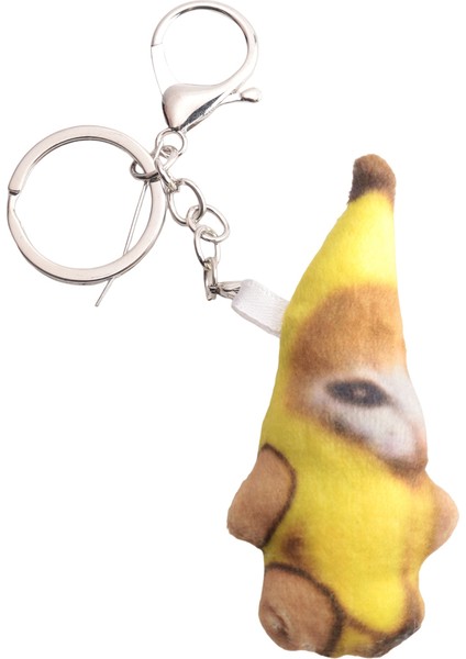 Ss-Crying Banana Kedi, Anahtar Zincirli Peluş Kolye Sevimli Muz Kedisi Doll Ses Çantası Komik Kolye Çocuk Sınıf Arkadaşı Hediyeler (Yurt Dışından) fiyatları