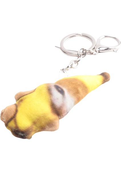 Ss-Crying Banana Kedi, Anahtar Zincirli Peluş Kolye Sevimli Muz Kedisi Doll Ses Çantası Komik Kolye Çocuk Sınıf Arkadaşı Hediyeler (Yurt Dışından) modelleri
