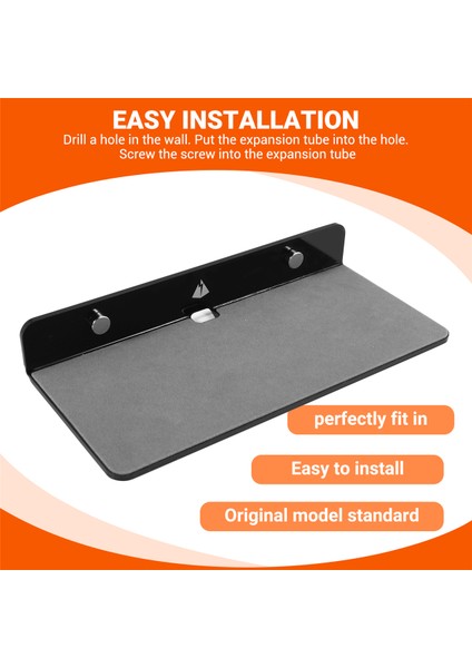 Bluetooth Hoparlör, Web Kamerası, Cep Telefonları, Oyuncak-Black Için Duvar Raf Hoparlör Standı, Akrilik Duvar Montaj Ekran Rafı (Yurt Dışından) indirimleri