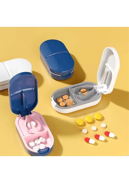 Su Geçirmez Depolama, Paslanmaz Çelik Bıçak, Kolay Temizlik ile Taşınabilir Ilaç Kesici Çok Işlevli Ilaç Ayırıcı (Yurt Dışından) indirimleri