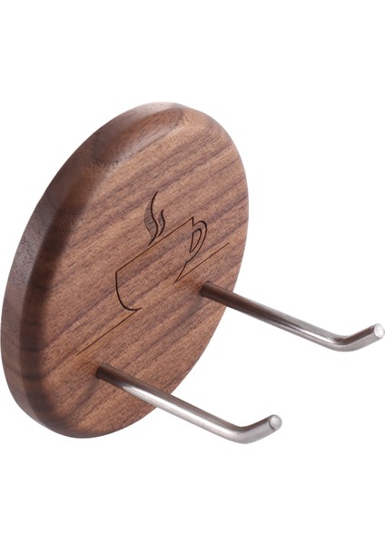Espresso Portafilter Duvar Rafı Ceviz Duvarı Montajlı Kancalar 51/54/58MM Portafilter Için Uygun Paslanmaz Çelik Kancalar (Yurt Dışından) modelleri