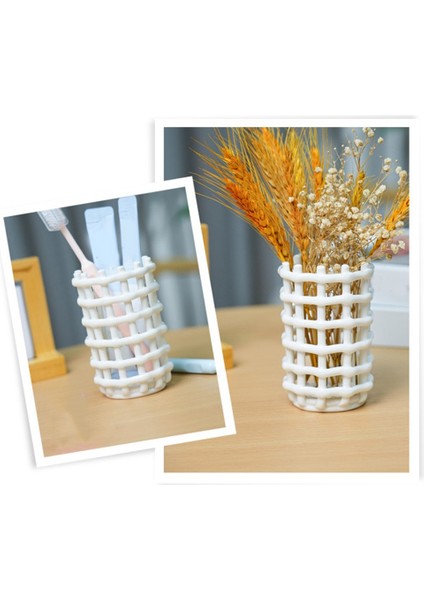 Diş Fırçası Tutucu Basit Diş Macunu Tutucu Banyo Diş Fırçası Saklama Fincanı Diş Fırçası Saklama Konteyner Fincan Raf (Yurt Dışından) fırsatları