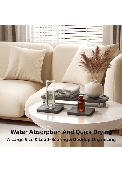 Anında Hızlı Kuru Lavabo Mutfak Organizatör Düzenli, Taş Lavabo Tepsisi Diyatomlu Toprak Emici Sünger Tutucu (Yurt Dışından) modelleri