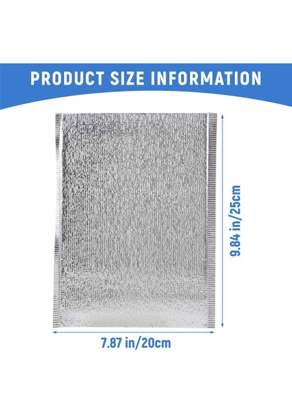 50PCS Öğle Yemeği Soğutucu Çanta Yalıtım Katlanır Piknik Taşınabilir Buz Paketi Gıda Termal Çanta Yiyecek Dağıtım Içeceği Taşıyıcı Yalıtımlı Çanta (Yurt Dışından) fırsatları