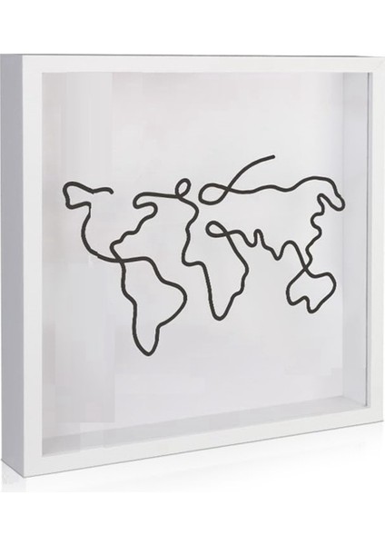 1pcs Macera Arşiv Kutusu, Seyahat Gölgesi Kutusu, Yuvalı Bilet Gölge Kutusu, Hatıra Için Bellek Kutuları D D (Yurt Dışından)