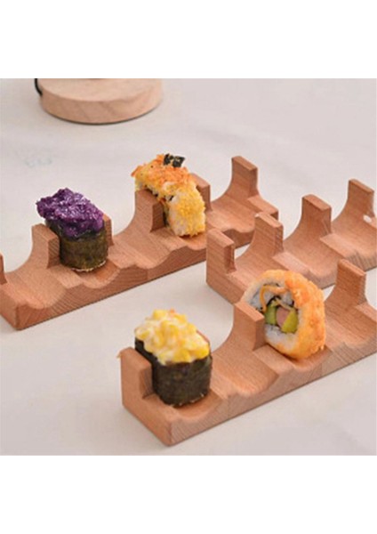 Ahşap Suşi Tacos Sahibi Taco Stant Servis Raf Bölücü Taco Raf Tepsi Tabakları Ev Restoran Yemek Partisi Için (Yurt Dışından) fiyatları