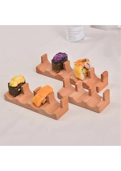 Ahşap Suşi Tacos Sahibi Taco Stant Servis Raf Bölücü Taco Raf Tepsi Tabakları Ev Restoran Yemek Partisi Için (Yurt Dışından) fırsatları