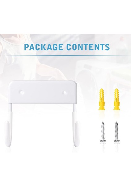 Ütü Tahtası Askısı, Ütü Tahtası Kancası, Ütü Tahtaları Duvara Monte Tutucu, Büyük ve Küçük Ütü Tahtası (Mat Beyaz) (Yurt Dışından) indirimleri