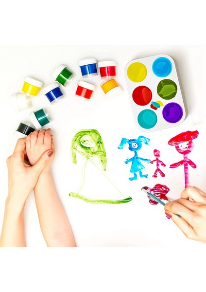 100 Adet Plastik Boya Paleti 6 Kuyu Suluboya Paleti Çocuklar Için Dikdörtgen Boya Öğrenci Yetişkin Diy Zanaat Sanat Resim (Yurt Dışından) modelleri
