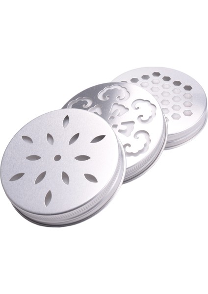 30PCS Kavanoz Kapakları Kapak 3 Tarzı Içi Boş Mum Topper Gölge Kavanoz Kapağı, Mum, Top, Normal Ağız Kavanozu, Vb. (Yurt Dışından)